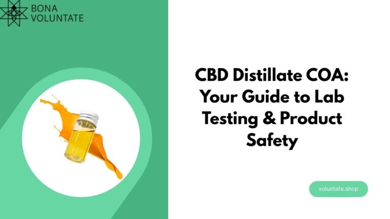 CBD distillate COA