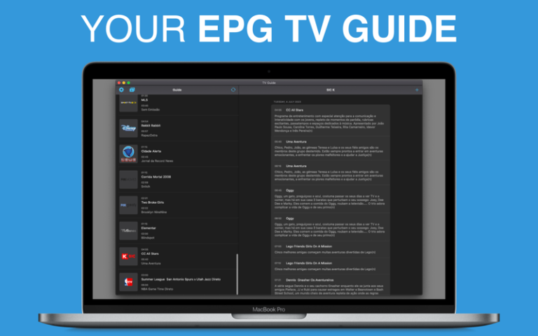 EPG in IPTV