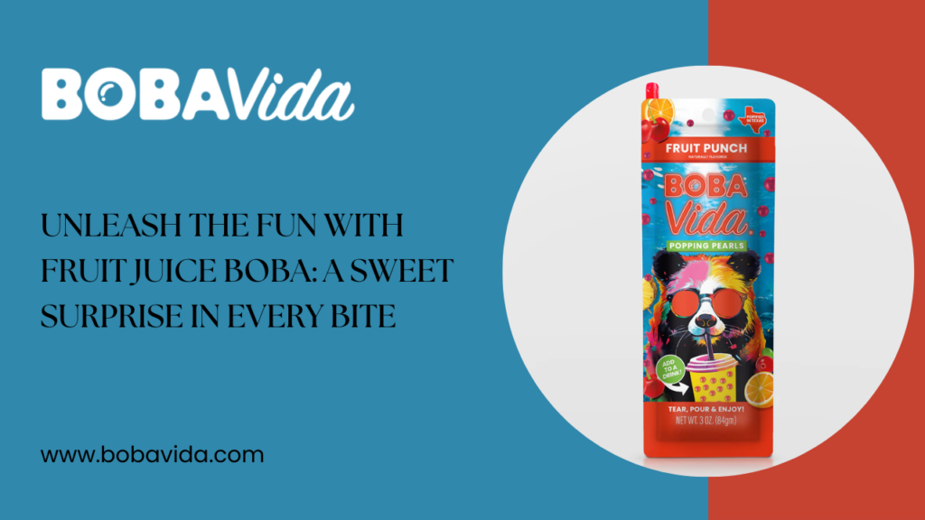 Fruit Juice Boba