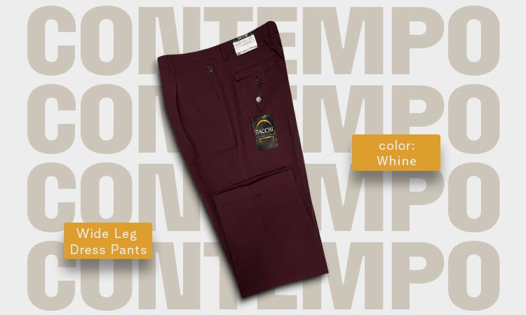 men’s wide leg pants