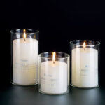 glass candle jars