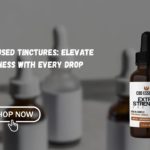 CBD infused tinctures