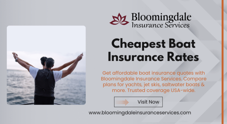 Cheapest Boat Insurance Rates
