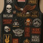 Clean Patch on leather Vest