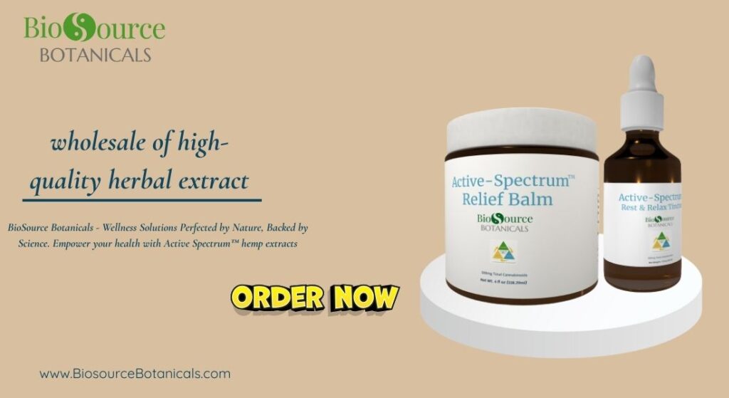 wholesale of high-quality herbal extract