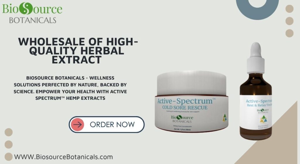 wholesale of high-quality herbal extract