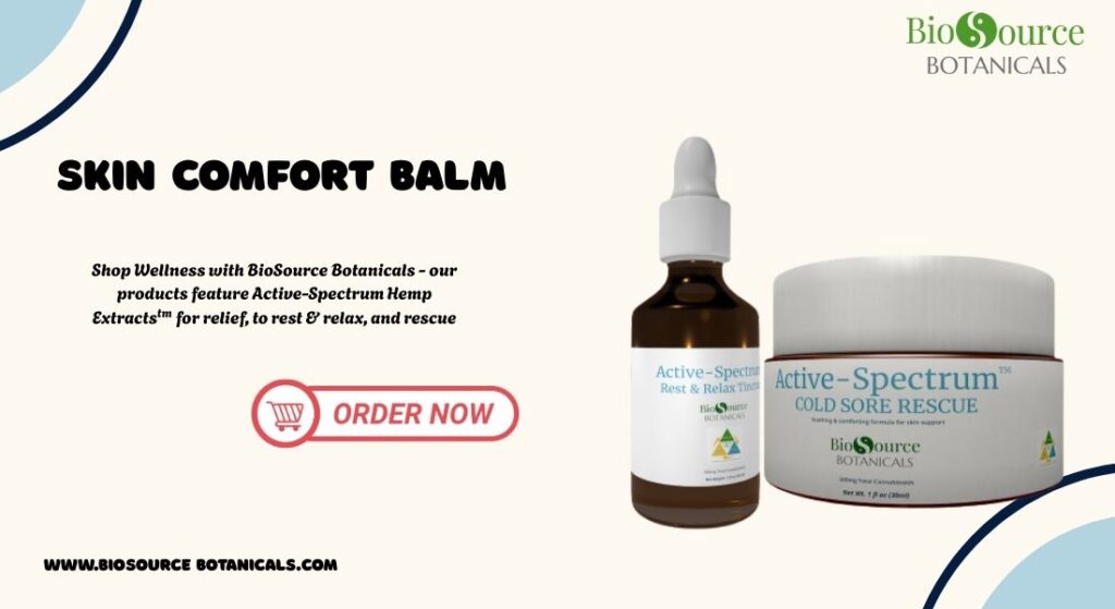 Skin comfort balm