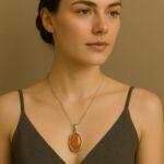 Orange Kyanite jewelry