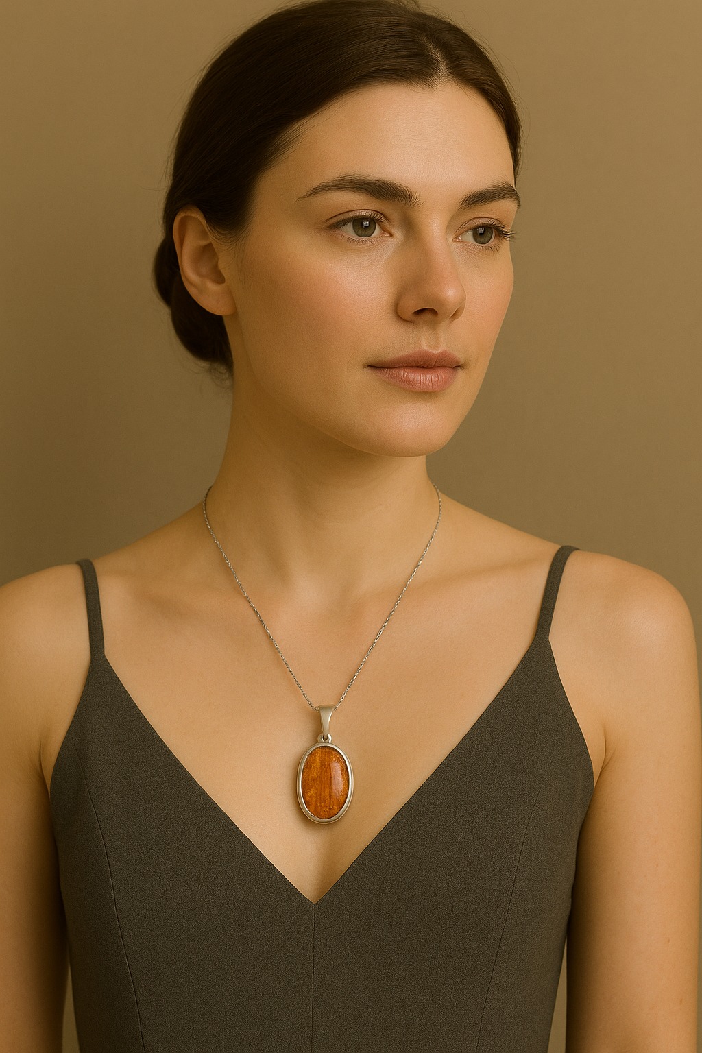 Orange Kyanite jewelry
