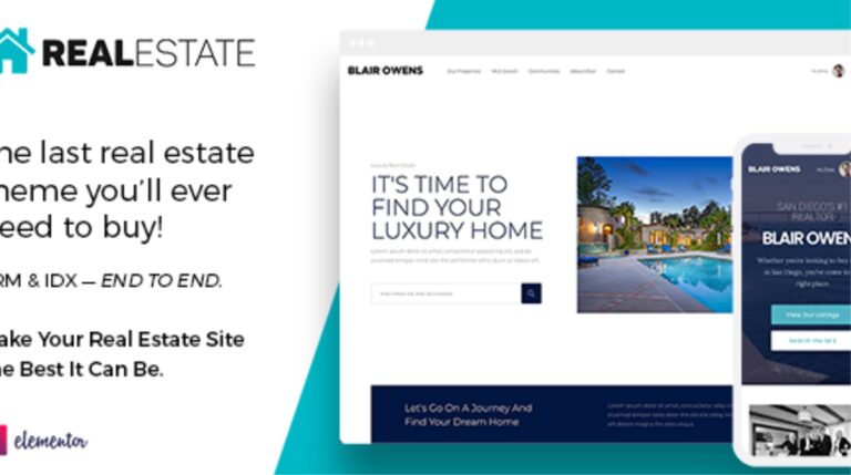 Need a Real Estate WordPress Theme That Sells Properties Fast?