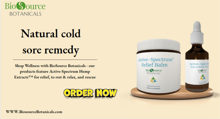 Natural Cold Sore Remedy
