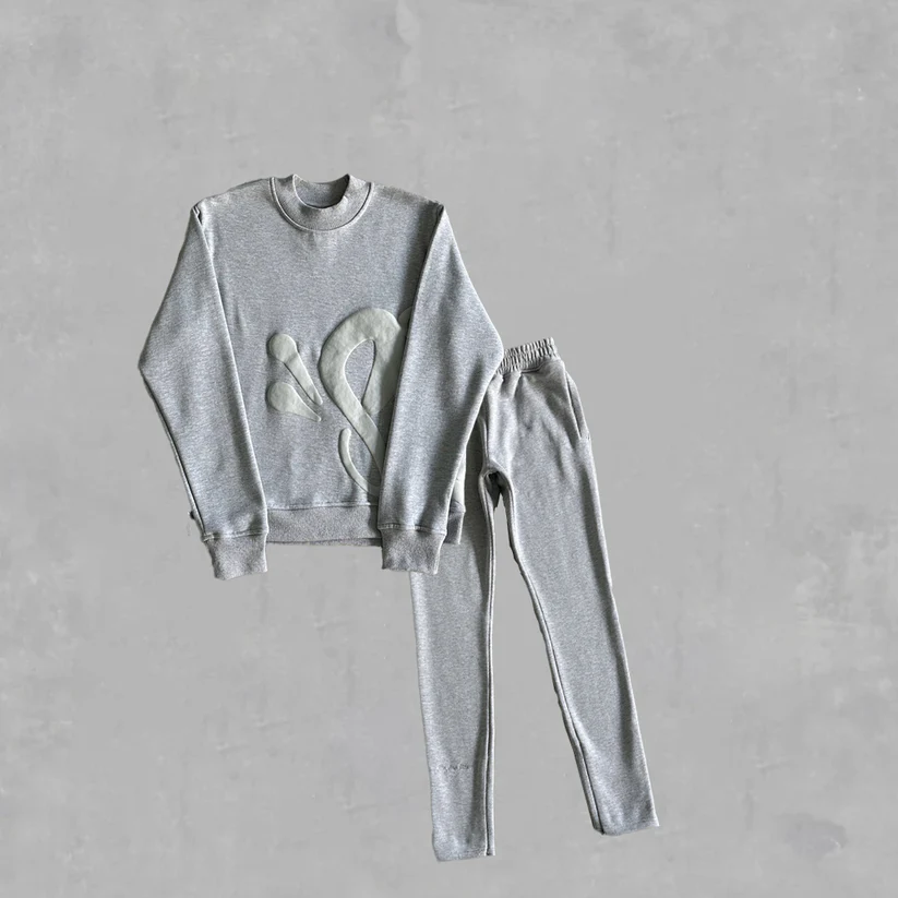 Syna Crewneck Tracksuit Grey