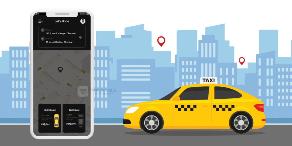 Uber like app development