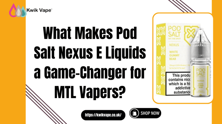 Pod Salt Nexus E Liquids