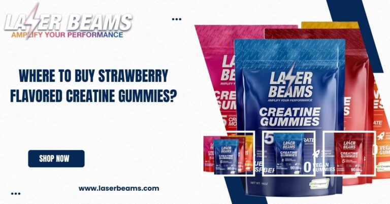 buy strawberry flavored creatine gummies