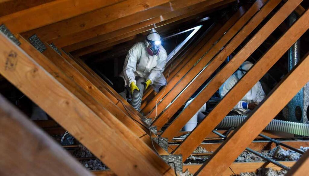 Attic cleaning