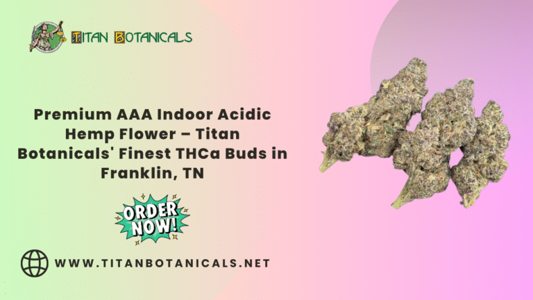 Premium AAA Indoor Acidic Hemp Flower