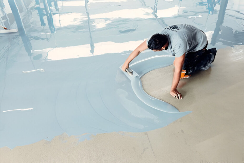 Epoxy flooring