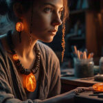 The Healing Power of Orange Kyanite Jewelry for Creative Souls