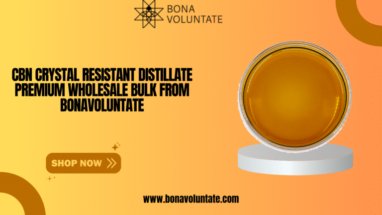 cbn crystal resistant distillate