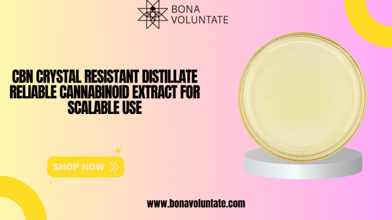 cbn crystal resistant distillate