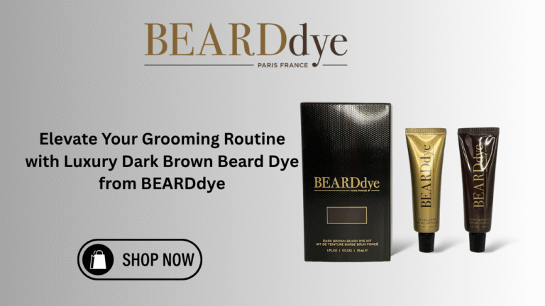Luxury Dark Brown Beard Dye