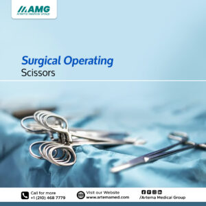 surgical operating scissors