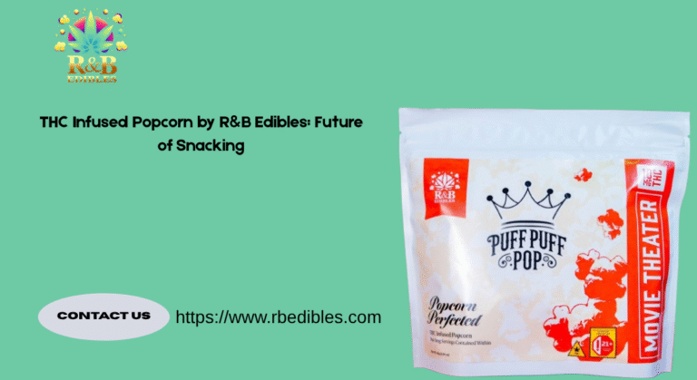 THC infused popcorn