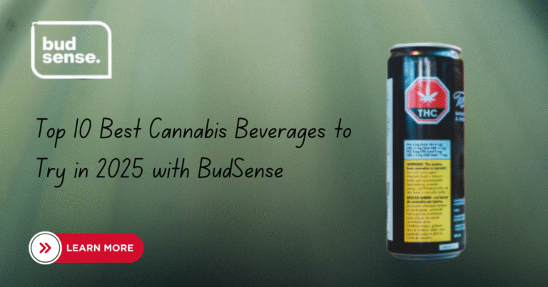 Top 10 Best Cannabis Beverages to Try in 2025 with BudSense