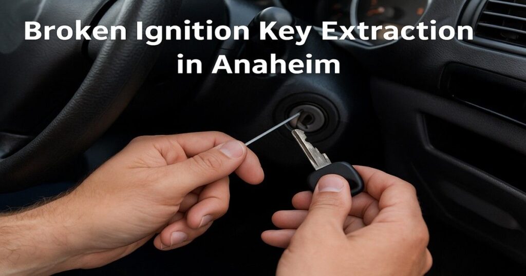 broken ignition key extraction