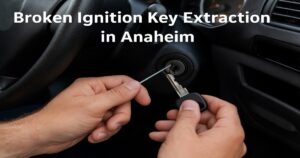 broken ignition key extraction