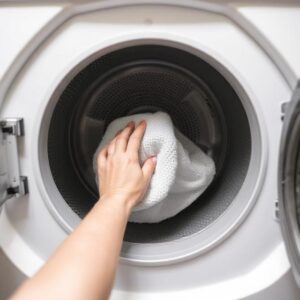 cleaning dryer lint trap