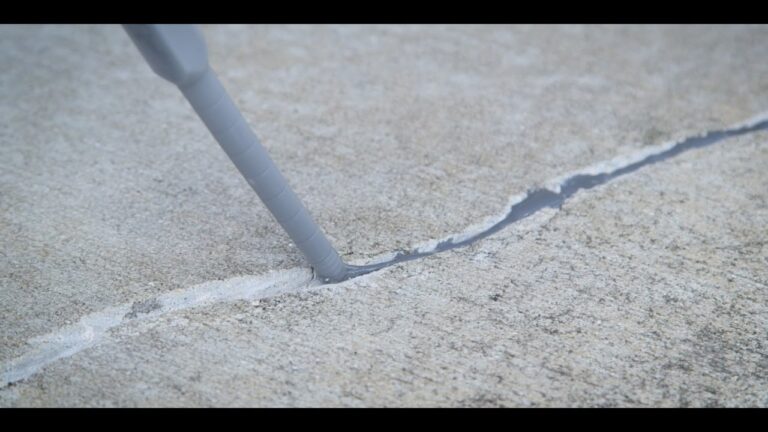 concrete crack filling service