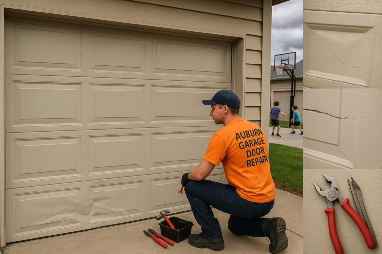 Garage Door Dents Repair