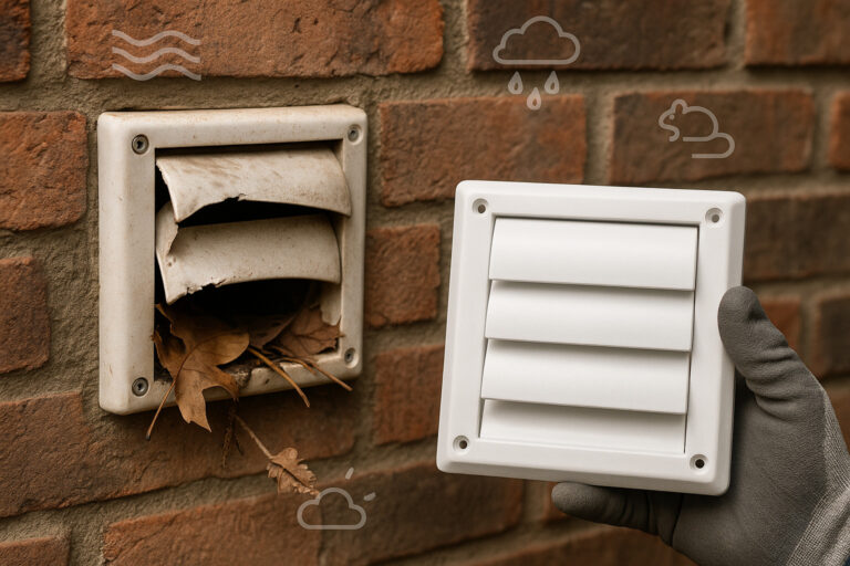 Dryer Vent Cover Replacement