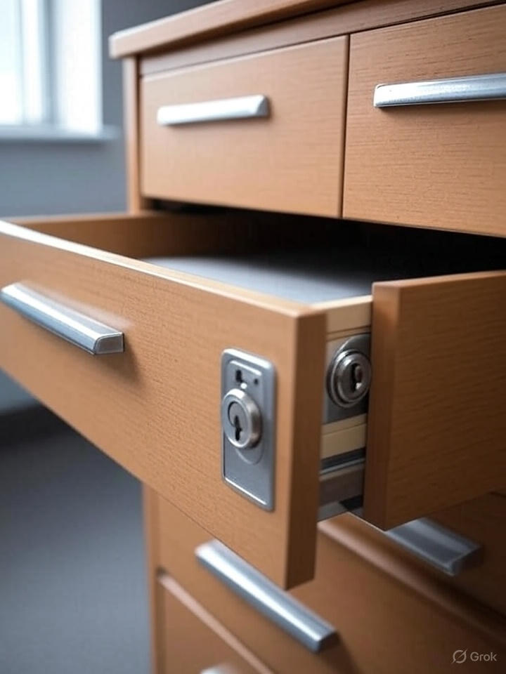 File Cabinet Lock Replacement