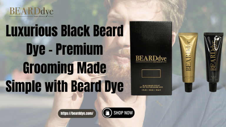 Luxurious Black Beard Dye