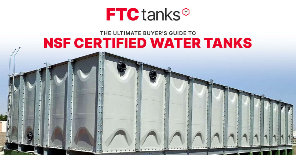 NSF certified water tanks