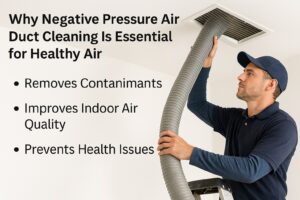 Negative Pressure Air Duct Cleaning