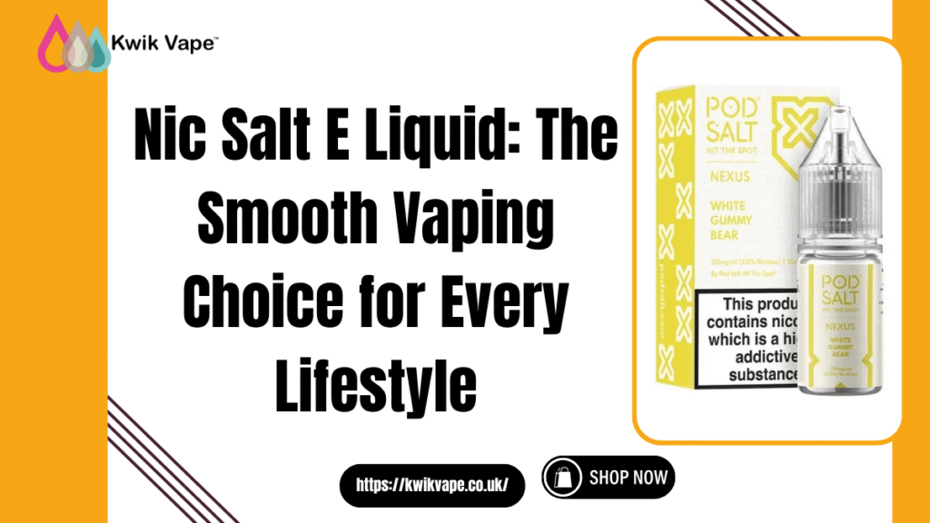Nic Salt E Liquid