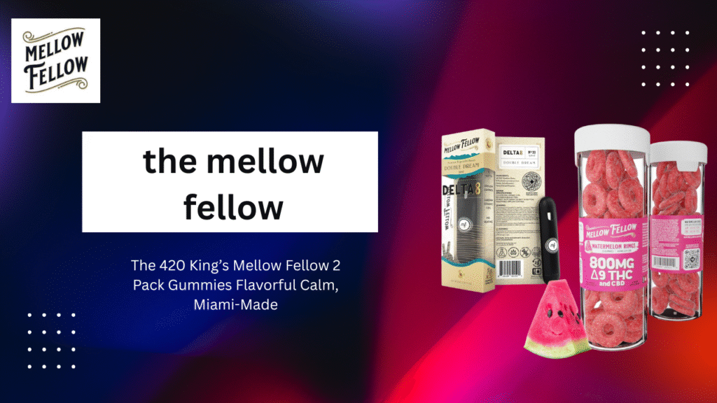 Mellow Fellow 2 Pack Gummies