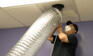 Negative Pressure Air Duct Cleaning