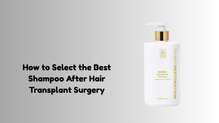 best shampoo after hair transplant