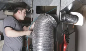 Negative Pressure Air Duct Cleaning