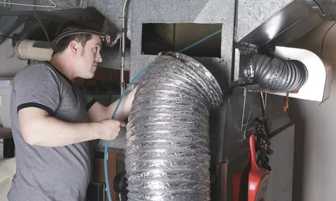 Negative Pressure Air Duct Cleaning