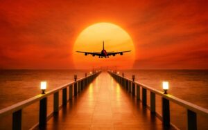 sunset image