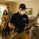 Negative Pressure Air Duct Cleaning
