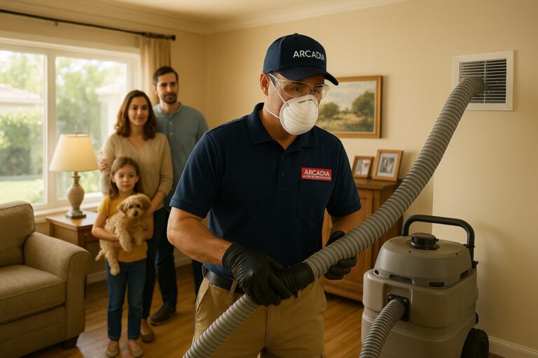 Negative Pressure Air Duct Cleaning