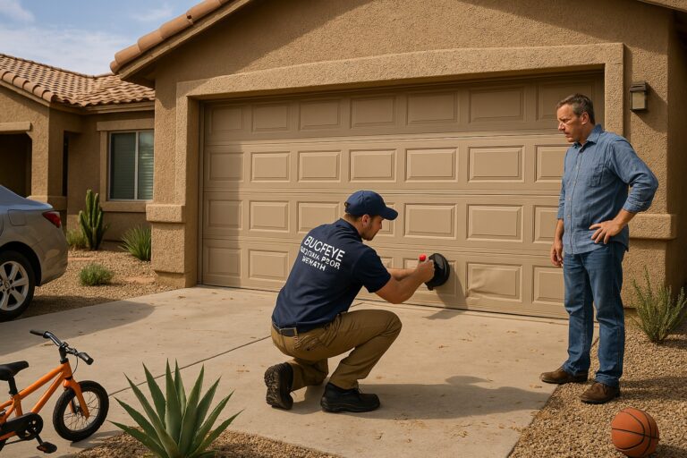 Garage Door Dents Repair