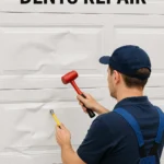 Garage Door Dents Repair
